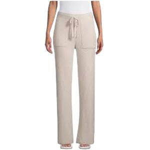 Barefoot Dreams Cozychic Ultra Lite®Mid-Rise Textural Knit drawstring Pants